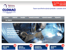 Tablet Screenshot of clomac.com.br